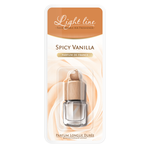 Ароматизатор подвесной  жидкостный PARFUM DE FRANCE  Spicy Vanilla - 0,005 л